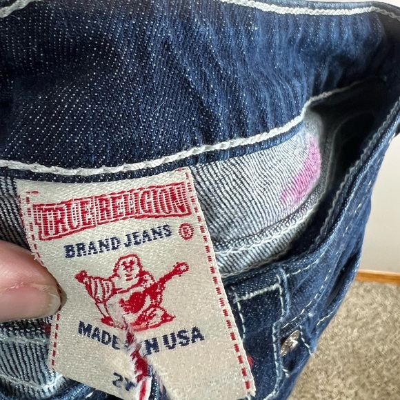 True religion dark wash crop size 27 - Picture 7 of 11